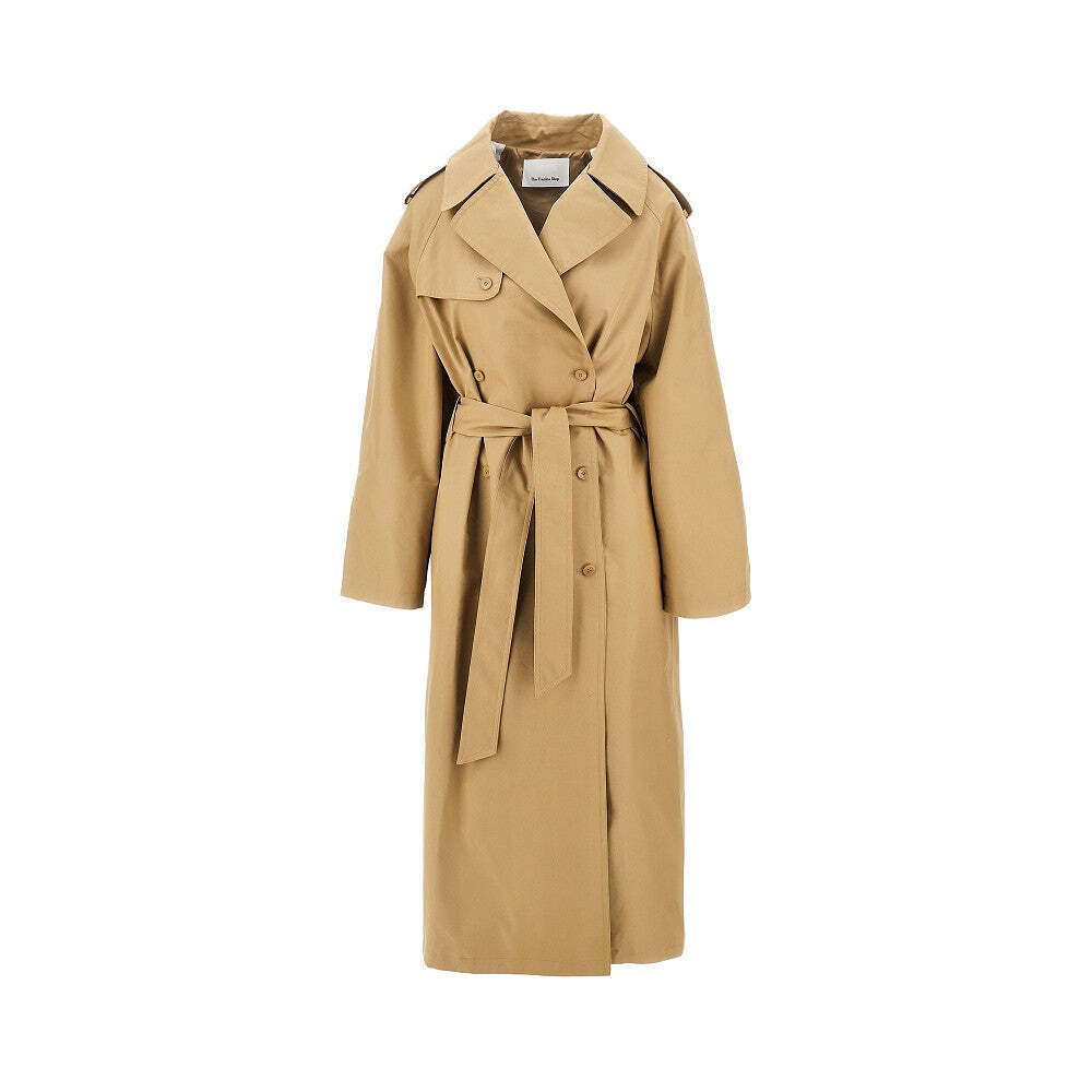 The Frankie Shop Riva Oversized Trench Coat - Picture 1 of 3